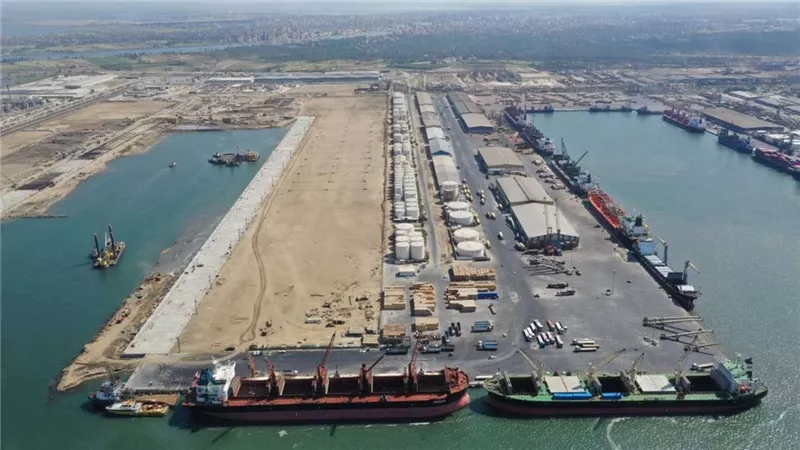 النقل تنشر أعمال تطوير محطة حاويات تحيا مصر 1 بميناء دمياط