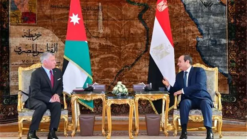 العاهل الأردني يزور القاهرة ويلتقي بالسيسي لبحث وقف العدوان الإسرائيلي على غزة