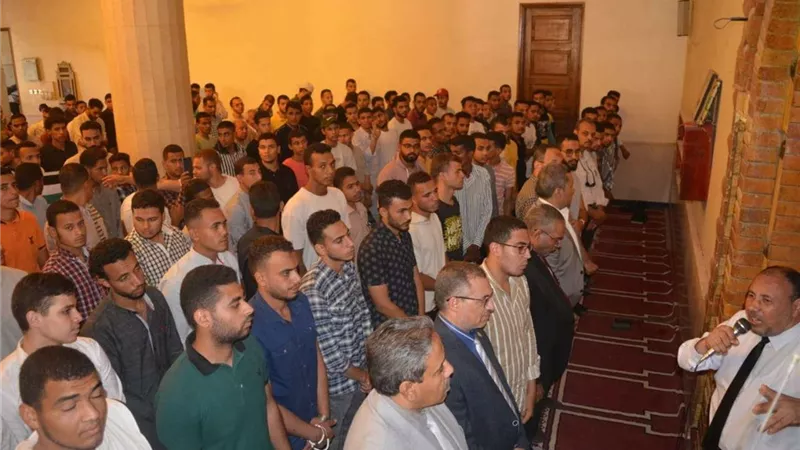 نائب رئيس جامعة الأزهر بأسيوط يؤم صلاة الغائب على شهداء فلسطين