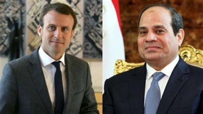 الرئيس السيسي يهنئ نظيره الفرنسي بذكرى العيد القومي