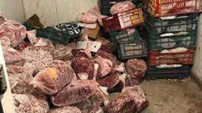 الطب البيطري يضبط 280 كيلو لحوم فاسدة بالجيزة