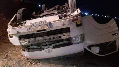 الاستعلام عن الحالة الصحية لـ 3 مصابين في انقلاب ميكروباص بمصر الجديدة