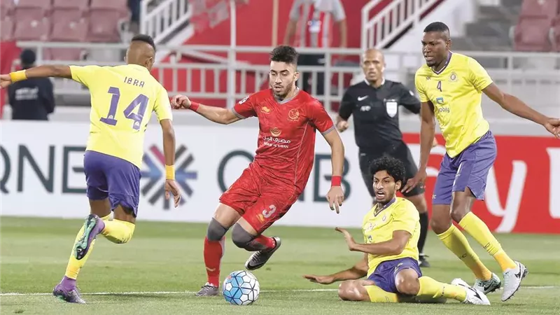 موعد مباراة النصر والدحيل في دوري أبطال آسيا والقنوات الناقلة