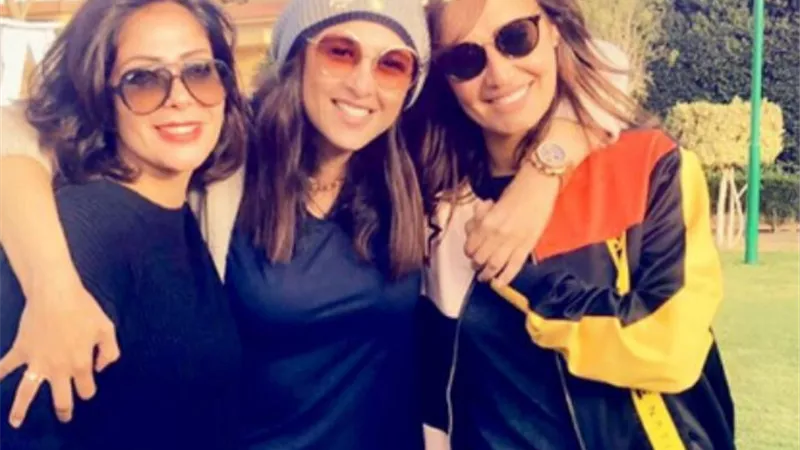 بصورة بالحجاب.. حلا شيحة تدعو لـ ياسمين عبدالعزيز