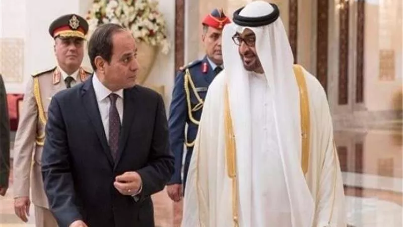 ولي عهد أبو ظبي يهنئ الرئيس السيسي بمناسبة عيد الأضحى