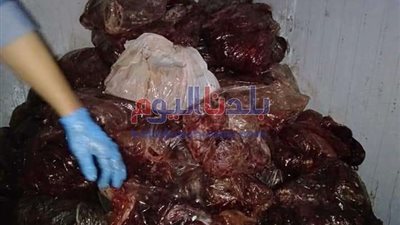 شرطة التموين تضبط  3.6  طن لحوم  وكبدة غير صالحة للإستهلاك الآدمى  بالجيزة