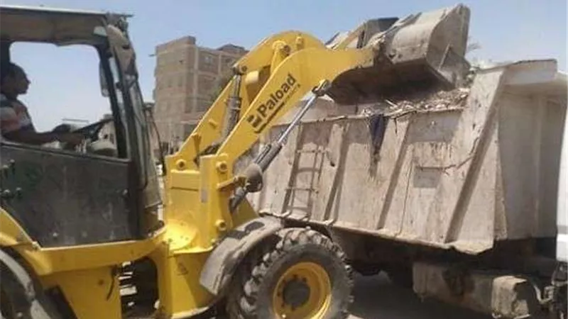 بالصور | في أول أيام عيد الأضحى.. رفع 12 ألف طن مخلفات من شوارع الجيزة