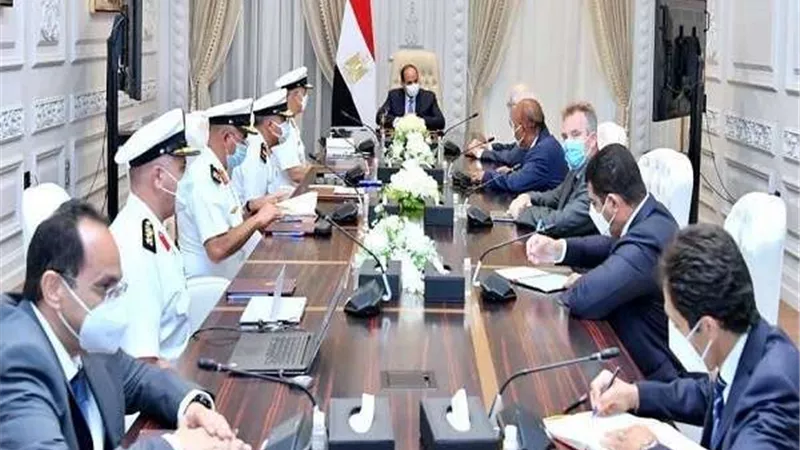 الرئيس السيسي يبحث مع مالك شركات دونيل البلجيكية الفرص الواعدة للأعمال البحرية بمصر