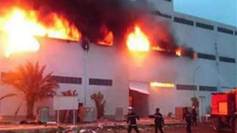 السيطرة على حريق اندلع داخل مطعم فى الشرابية