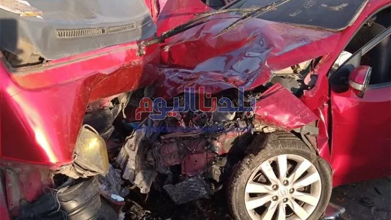 إصابة شخصين في حادث تصادم 3 سيارات بكوبري أكتوبر