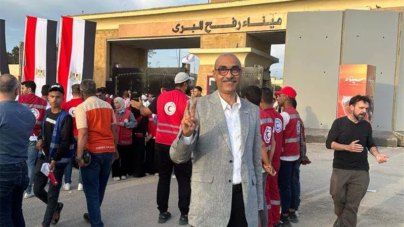 النائب إيهاب منصور: زيارتي  لمعبر رفح   رسالة دعم لقواتنا المسلحة الباسلة وجنودنا الابطال