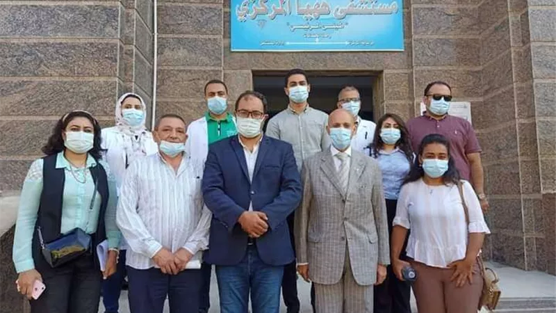 وكيل صحة الشرقية يتفقد سير العمل بمستشفي ههيا المركزي