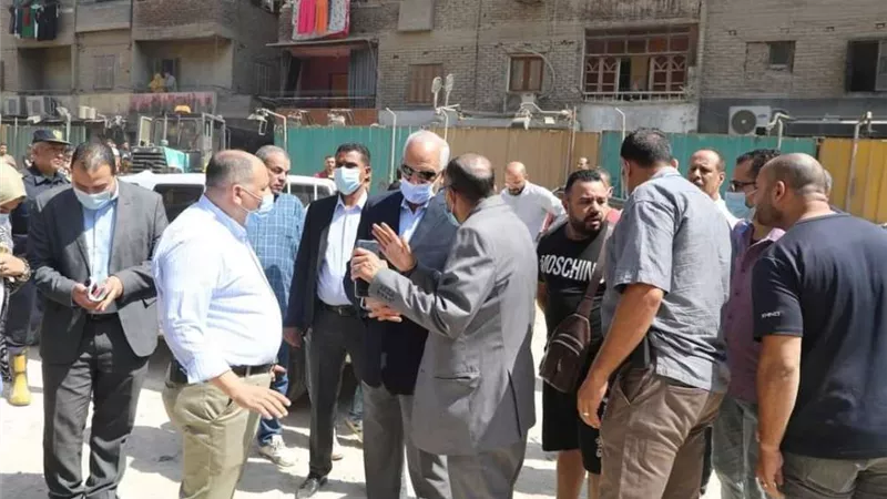 محافظ الجيزة يوجه بتوفير الرعاية الصحية للناجية من عقار الوراق المنهار