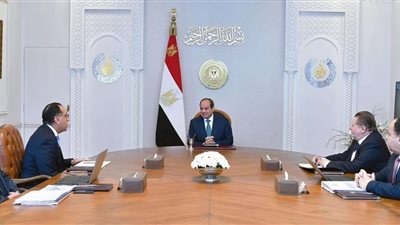 الرئيس السيسي يجتمع برئيس الوزراء وعددًا من الوزراء لمتابعة تلبية احتياجات المواطنين