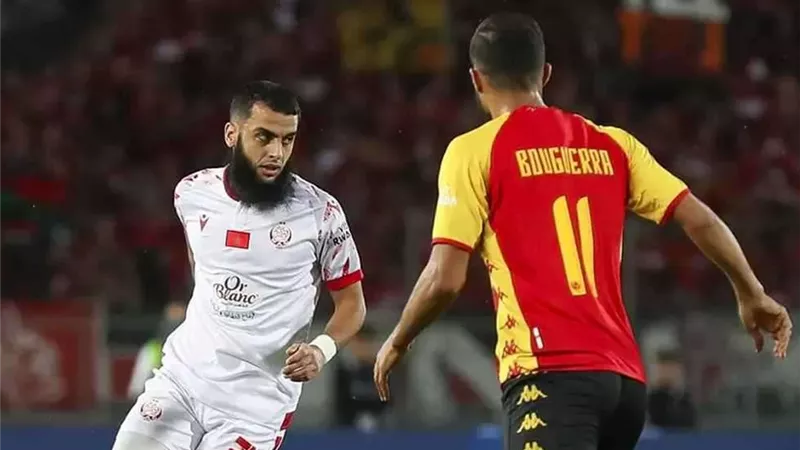 التعادل السلبي يحسم الشوط الأول بين الترجي والوداد