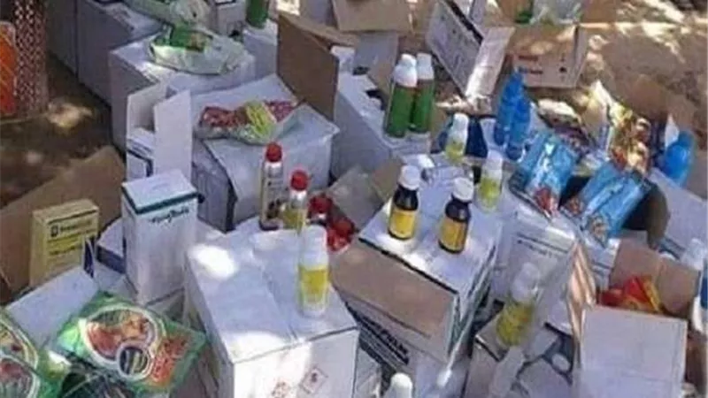ضبط 25 طن بذور زراعية مجهولة المصدر بالبحيرة