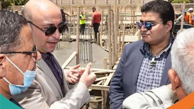 بالصور | محافظ بني سويف يتفقد مشروعات المبادرة الرئاسية 
