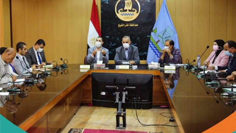 بالصور | محافظ كفر الشيخ يتابع تنفيذ مشروعات 
