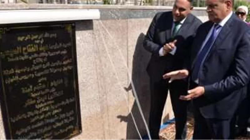 وزير التمية المحلية يتفقد ميدان رمسيس بالدقهلية بعد تطويره