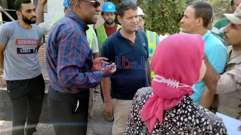 رئيس مدينة أشمون يستقبل مساعد وزير الدفاع لمتابعة تنفيذ مبادرة حياة كريمة