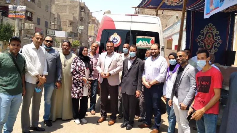 انطلاق حملة التبرع بالدم بمراكز شباب القوصية في أسيوط