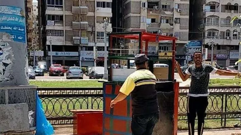 بالصور | حملات مكبرة لإزالة الإشغالات بالإسكندرية