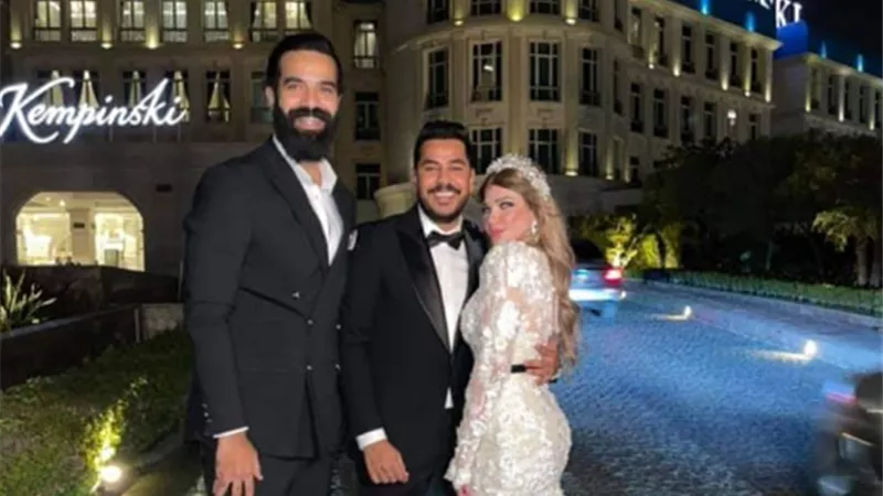 الصور الأولى من حفل زفاف ياسمين الخطيب على رجل أعمال شهير .. شاهد