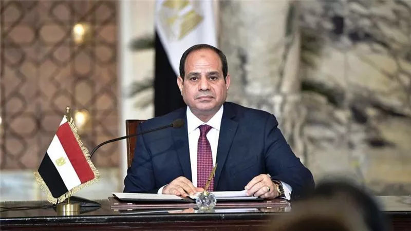 الرئيس السيسي يستقبل وفد إماراتي بمدينة العلمين الجديدة