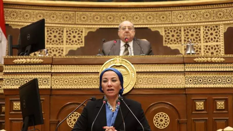 وزيرة البيئة بمناقشات مجلس الشيوخ: المشروعات التي تنفذها الدولة اقتصاد أخضر