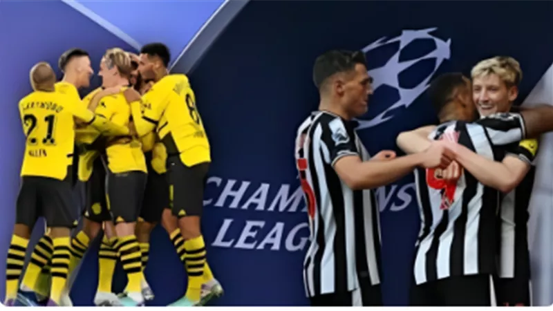 تشكيل نيوكاسل الرسمي لمواجهة بوروسيا دورتموند في دوري أبطال أوروبا