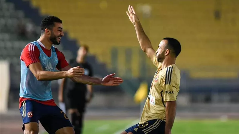 محمد مجدي افشه يقتنص جائزة رجل مباراة الأهلي وسيراميكا كيلوباترا