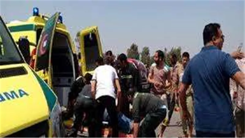 مصرع طفل دهسته سيارة ميكروباص في سوهاج