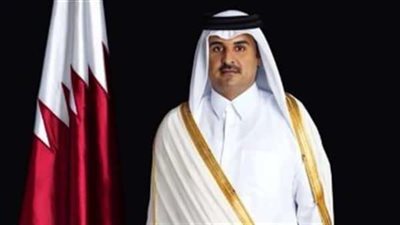 أمير قطر يغادر الدوحة فى طريقه إلى القاهرة