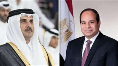 الرئيس السيسي وأمير قطر يتفقان على مواصلة تفعيل أطر التعاون بين البلدين