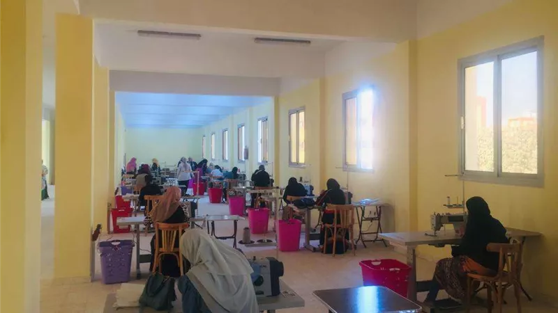 انطلاق الدورات التدريبية وورش العمل بالمجمع الصناعي الحرفي لهيئة تنمية الصعيد بأسيوط