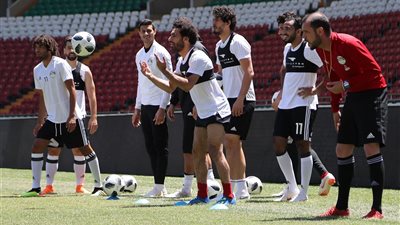 منتخب مصر يختتم تدريباته استعداداً لمواجهة جيبوتي غداً