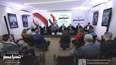 الحملة الرسمية للمرشح عبد الفتاح السيسي تستقبل وفداً من المثقفين والكتاب والفنانين في مقرها الرسمي