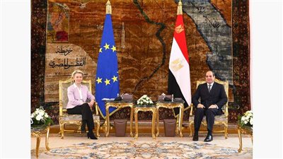 الرئيس السيسي يشدد على رفض مصر القاطع لتهجير الفلسطينيين سواء بالنزوح داخلياً أو بالتهجير خارج أراضيهم