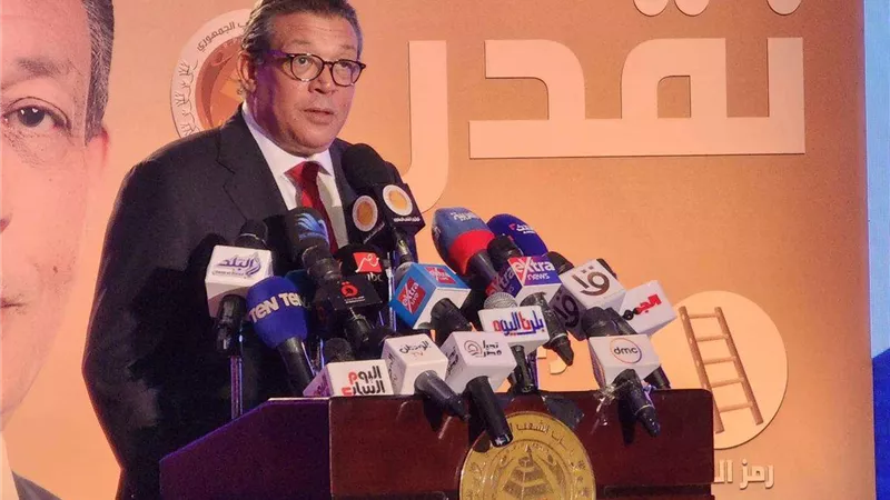 حازم عمر: برنامجي يشمل معالجات لكافة المشاكل ونضع سياسات وآليات تطبيق