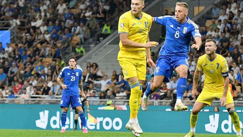 موعد مباراة أوكرانيا أمام إيطاليا في تصفيات يورو 2024