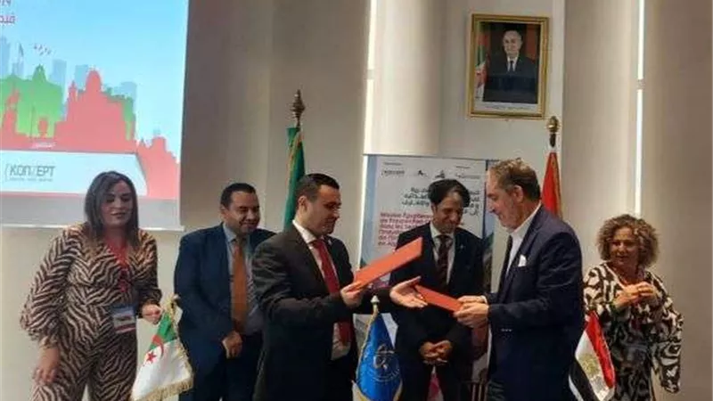 المجلس التصديري للصناعات الغذائية يوقع بروتوكول تعاون مشترك مع الكنفدرالية الجزائرية لأرباب العمل