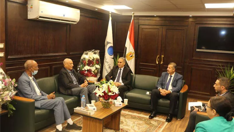 رئيس جهاز حماية المستهلك يستقبل رئيس الجهاز القومي لحماية المستهلك من دولة السودان ونائبه