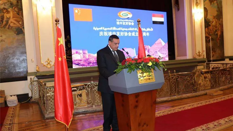 وزير التنمية المحلية يشهد احتفال جمعية الصداقة المصرية الصينية بمناسبة مرور 65 عامًا على إنشائها