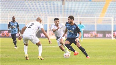 التعادل السلبي يحسم الشوط الأول من مباراة بيراميدز ومازيمبي