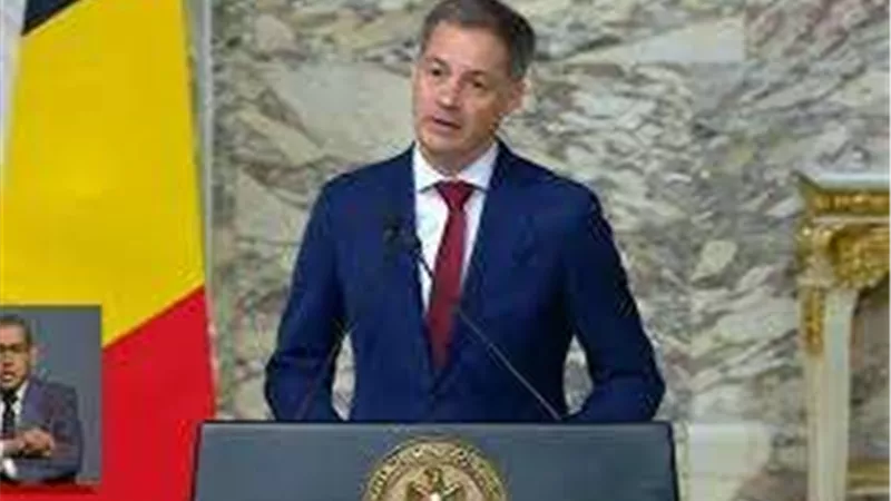 رئيس وزراء بلجيكا: يجب إطلاق سراح جميع الرهائن ووقف العمليات العسكرية من الجانبين