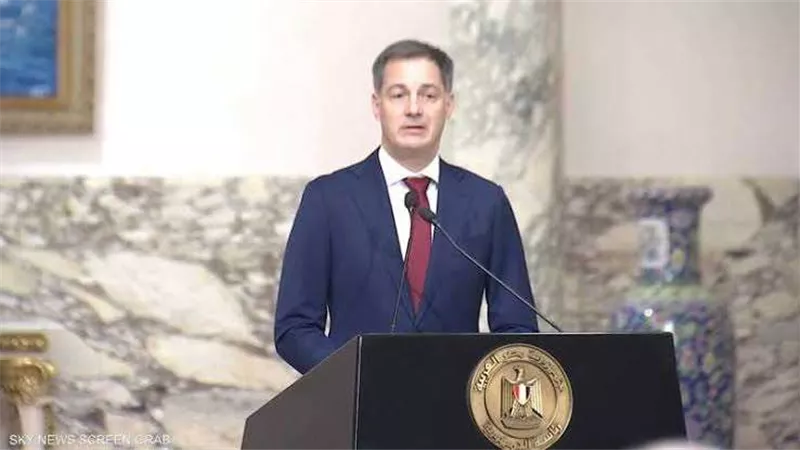 رئيس وزراء بلجيكا: تدمير غزة وشعبها مرفوض والحوار هو الأداة الوحيدة لحل الصراع