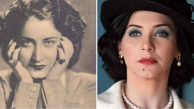 الفنانة إسمهان