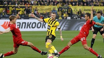 التعادل الإيجابي يحسم مباراة بروسيا وباير ليفركوزن في الدوري الألماني