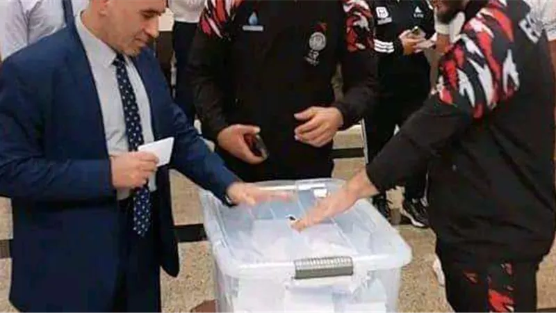 بعثة منتخب مصر لرفع الأثقال تشارك فى الانتخابات الرئاسية بقطر
