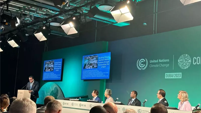 «عبدالغفار»: إنشاء نظم صحية مقاومة للمناخ تعد فرصة لتعزيز القدرة على الاستجابة لحالات الطوارئ